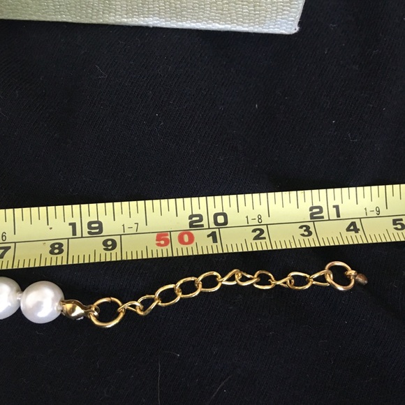 Cote D’Azur Fashion Jewelry Faux Pearl Necklace and Earrings Set - Picture 13 of 13